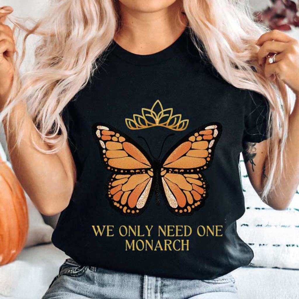 Butterfly No Kings Monarch Shirt Anti Trump Political Protest T-Shirt Gifts For Wife Butterfly No Kings Monarch Shirt Anti Trump Political Protest T-Shirt Gifts For Wife