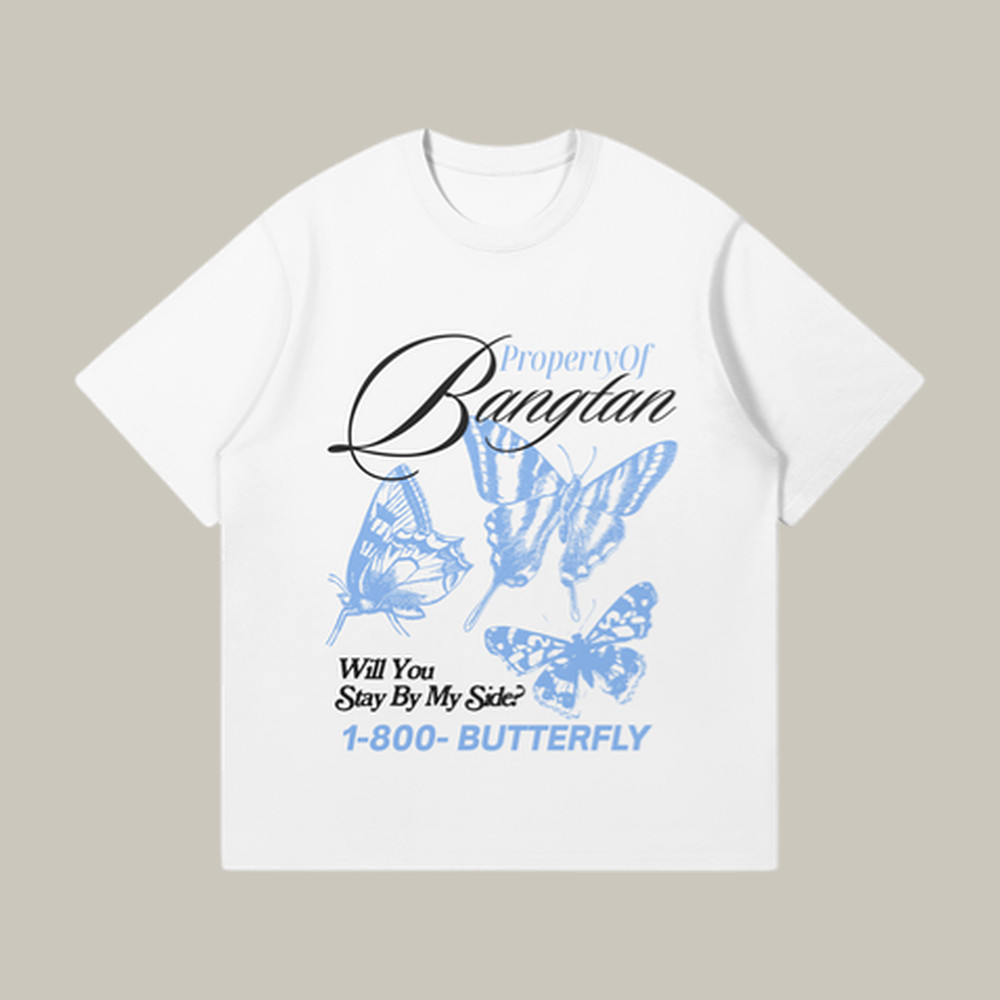 Butterfly Property Of Bangtan T-Shirt BTS 2026 Comeback Merch Great Gift For Army