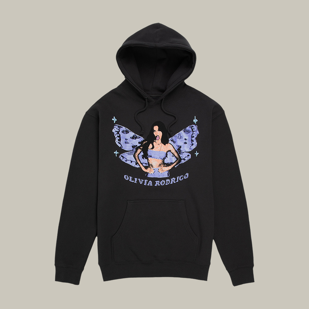 Butterfly Wings Olivia Rodrigo Hoodie Music Apparel Olivia Rodrigo Fan Gift