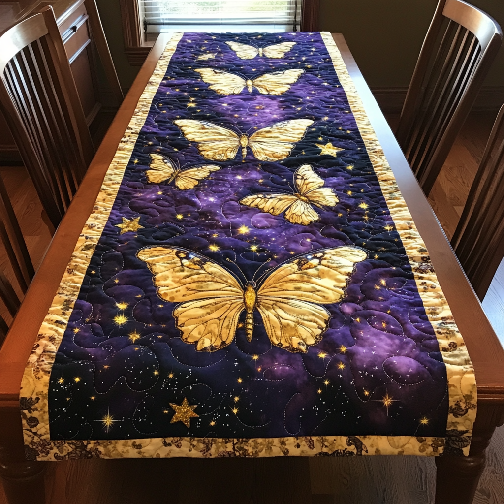 Butterfly Wings Quilted Table Runner Dining Room Table Decor Ideas Cool Gifts For Butterfly Lovers