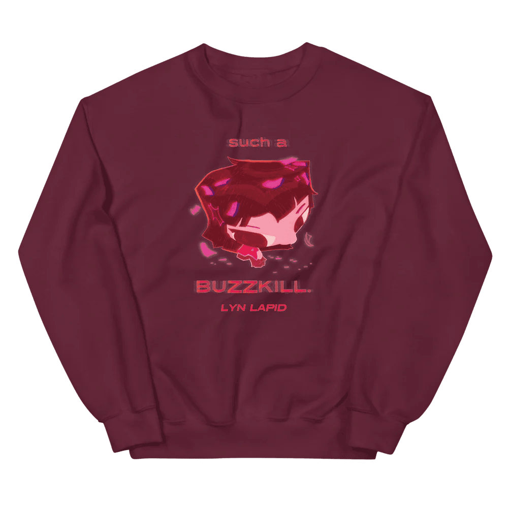 Buzzkill Crewneck Sweatshirt Lyn Lapid Merch Music Fans Gift Cozy Graphic Sweater Buzzkill Crewneck Sweatshirt Lyn Lapid Merch Music Fans Gift Cozy Graphic Sweater