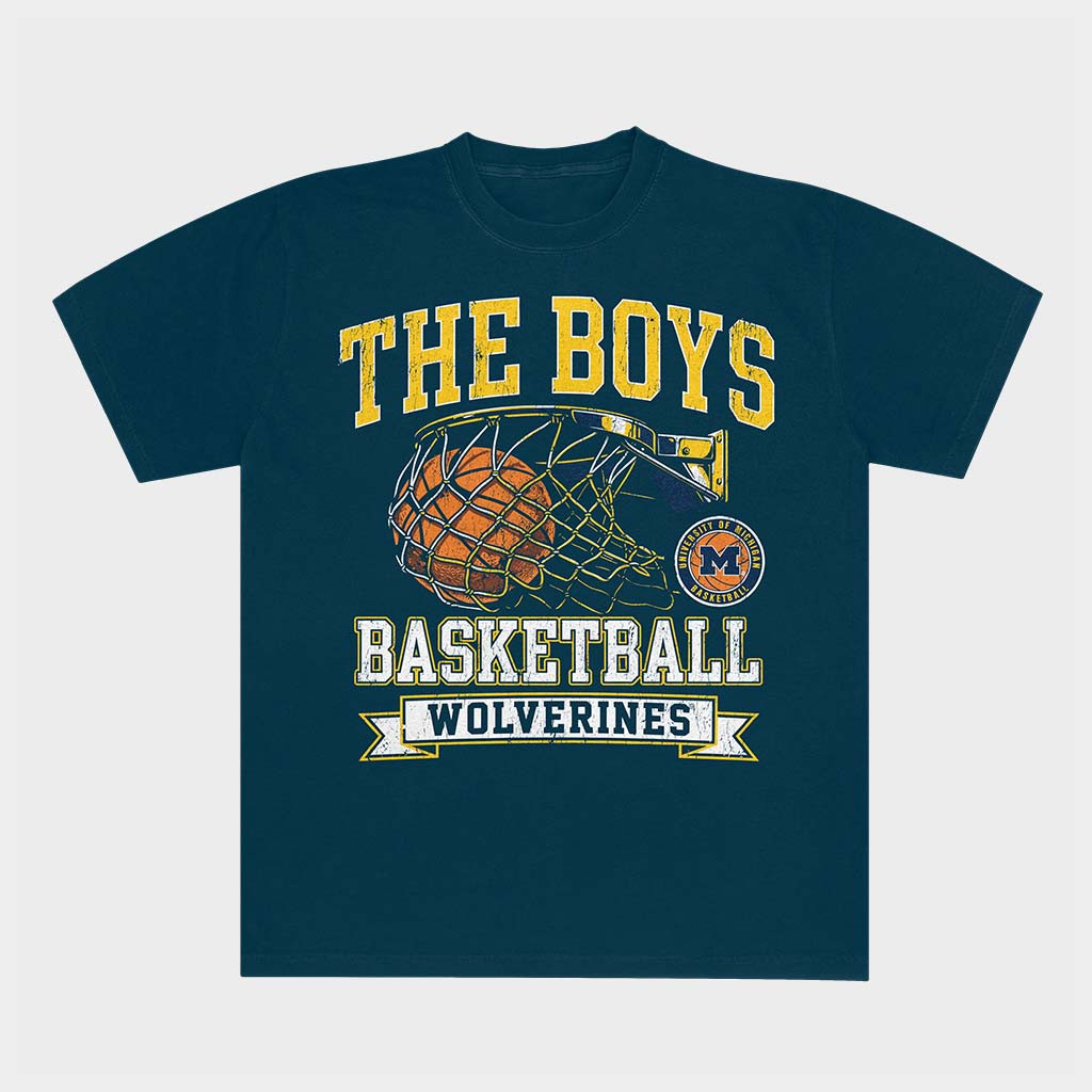 BWTB Merch The Boys Basketball Wolverines T-Shirt Basketball Fan Gift Ideas