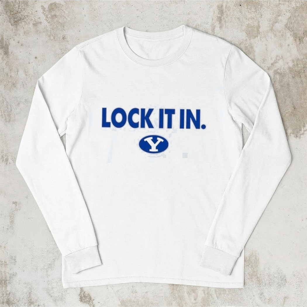 BYU Cougars Lock It In NCAA Tournament Long Sleeve Shirt Basketball Fan Gear Best Gift For Fans