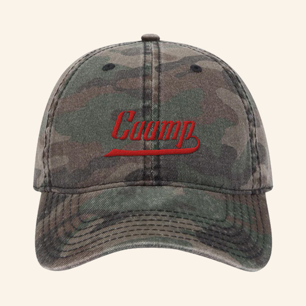 Caamp Merch Embroidered Logo Camo Baseball Hat Gifts For Dad Caamp Merch Embroidered Logo Camo Baseball Hat Gifts For Dad