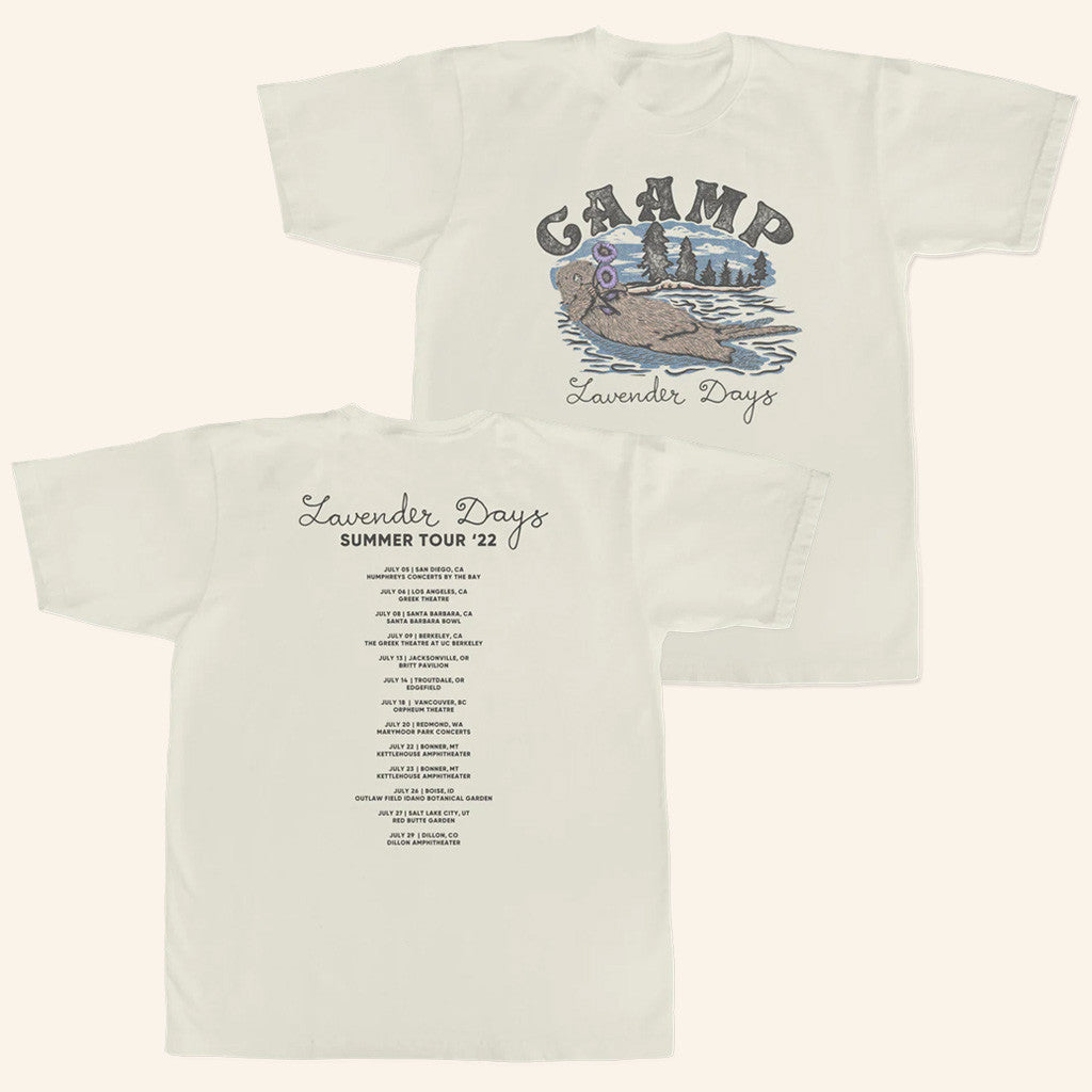 Caamp Merch July Tour T-Shirt Present For Husband