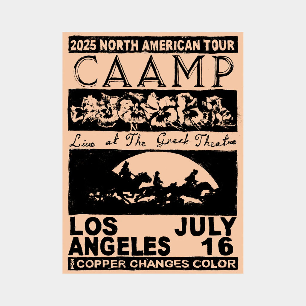 Caamp Merch Los Angeles Show Specific Poster Caamp Wall Art For Living Room-1