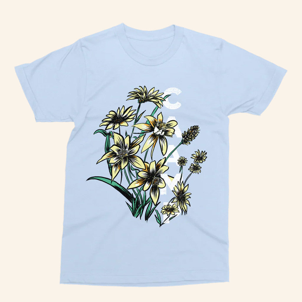 Caamp Merch Wildflowers T-Shirt Gifts For Her Caamp Merch Wildflowers T-Shirt Gifts For Her