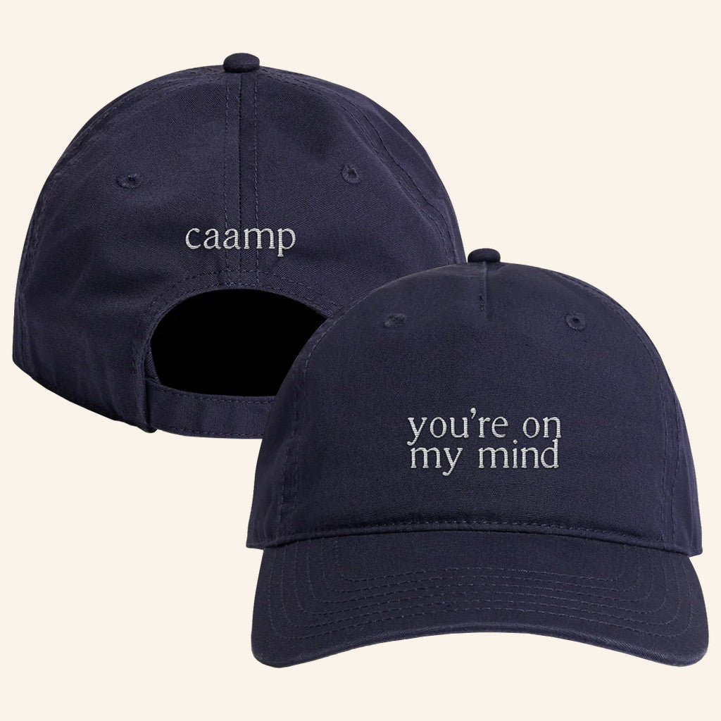 Caamp Merch You're On My Mind Embroidered Hat Gifts For Dad Caamp Merch You're On My Mind Embroidered Hat Gifts For Dad