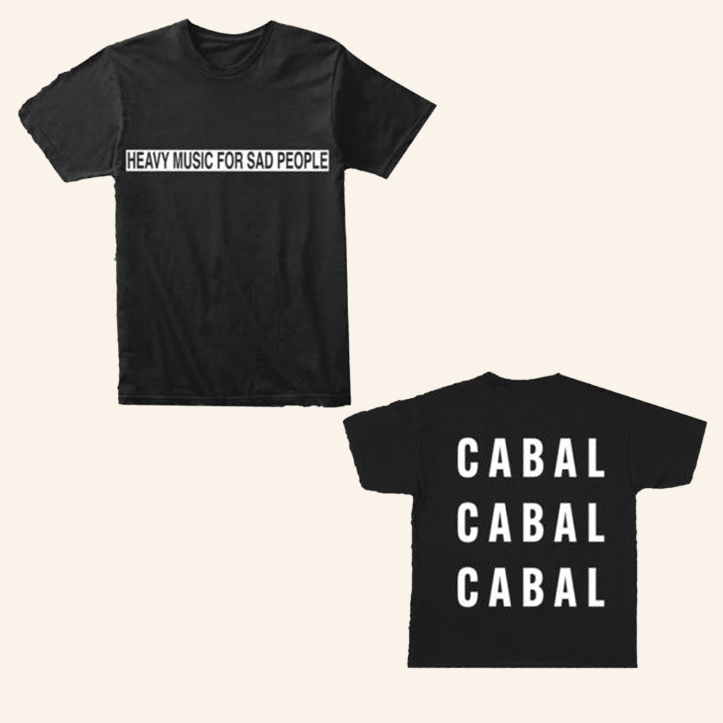 Cabalcult Merch Heavy Music For Sad People T-Shirt Christmas Gift Ideas For Men Cabalcult Merch Heavy Music For Sad People T-Shirt Christmas Gift Ideas For Men