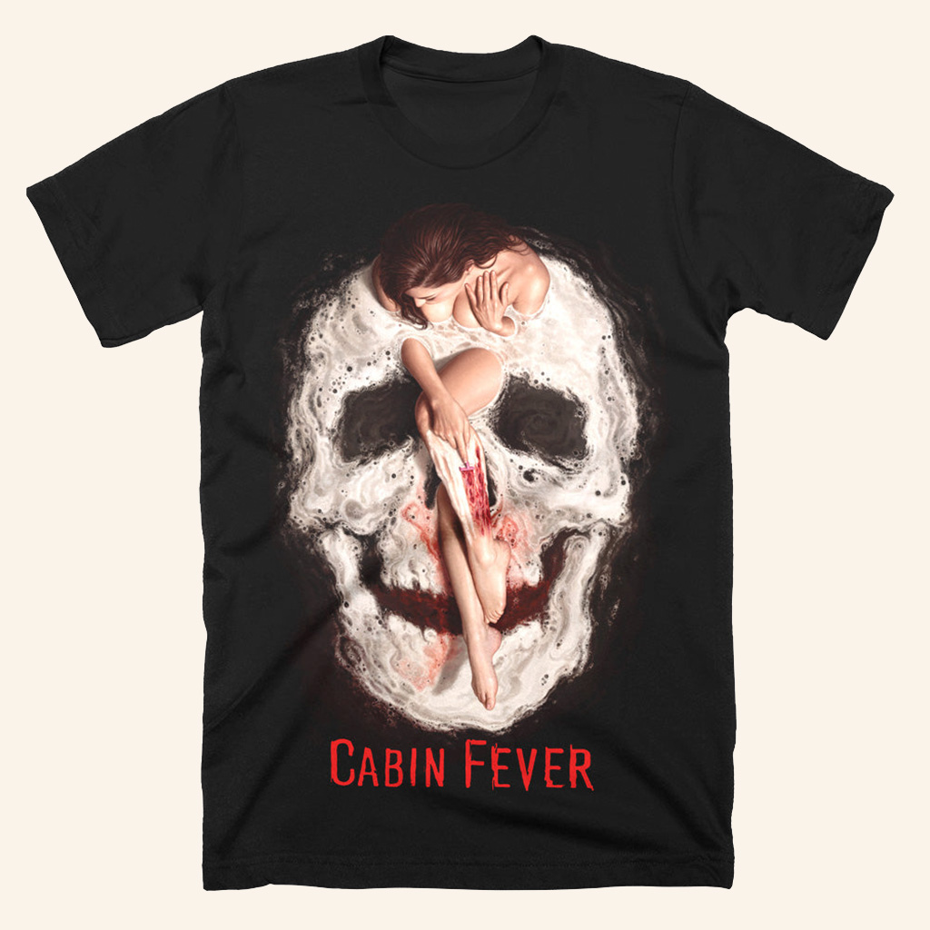 Cabin Fever Bloodbath T-Shirt Ladies Halloween Shirts Gifts For Sister