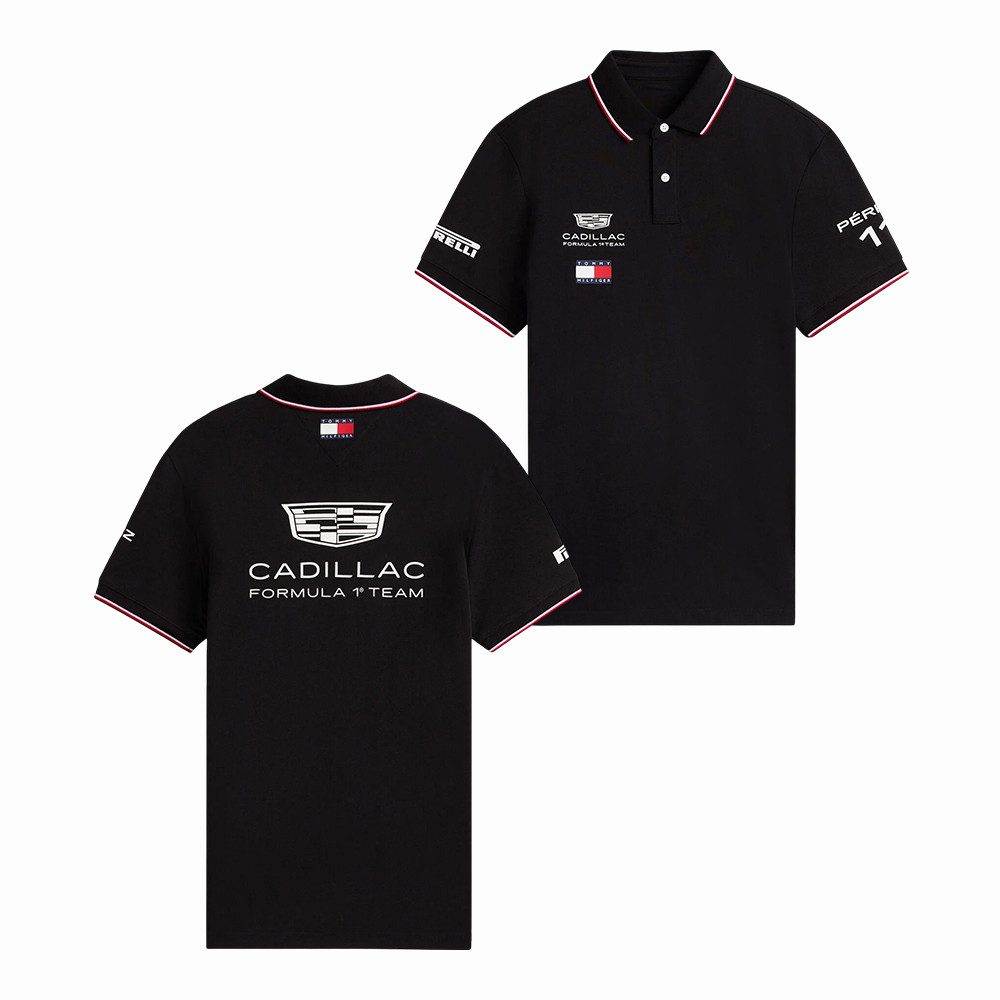Cadillac F1 Team Tommy Hilfiger Sergio Perez Polo Shirt F1 Miami 2026 Clothes Birthday Gift For Fans