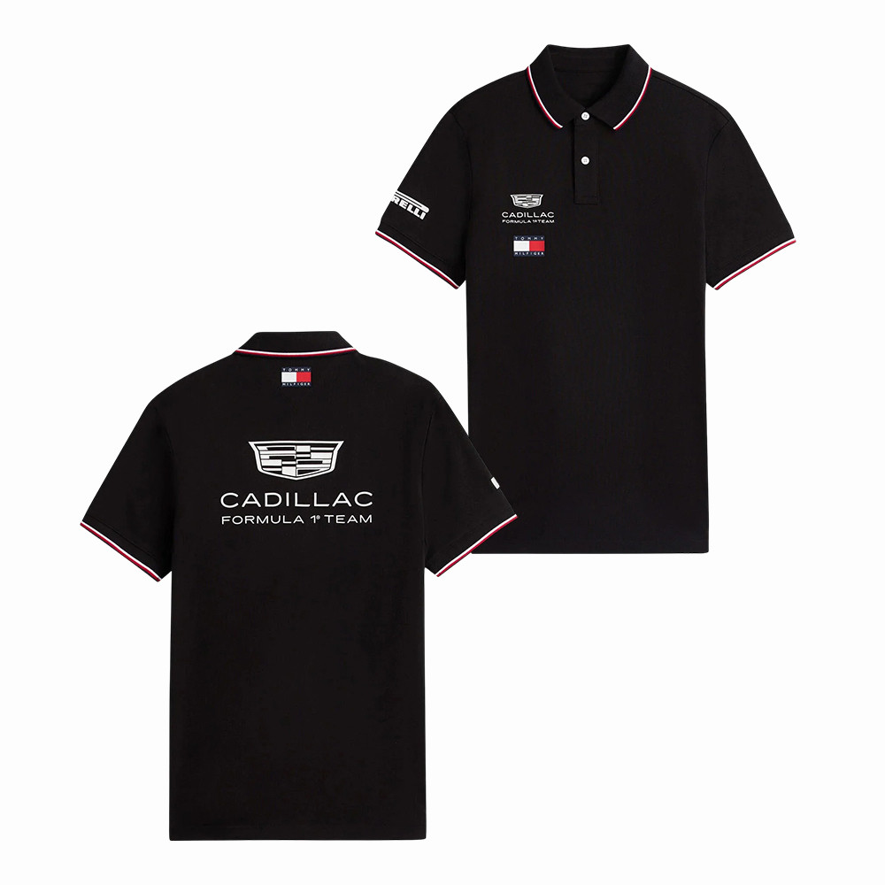 Cadillac F1 Team Tommy Hilfiger Team Polo Shirt F1 Miami 2026 Clothes Unique Gift For Father's Day
