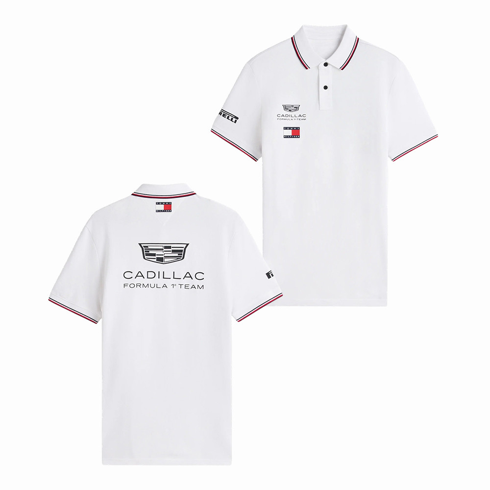 Cadillac F1 Team Tommy Hilfiger Team Polo Shirt Miami Grand Prix 2026 Merch F1 Lover Gift