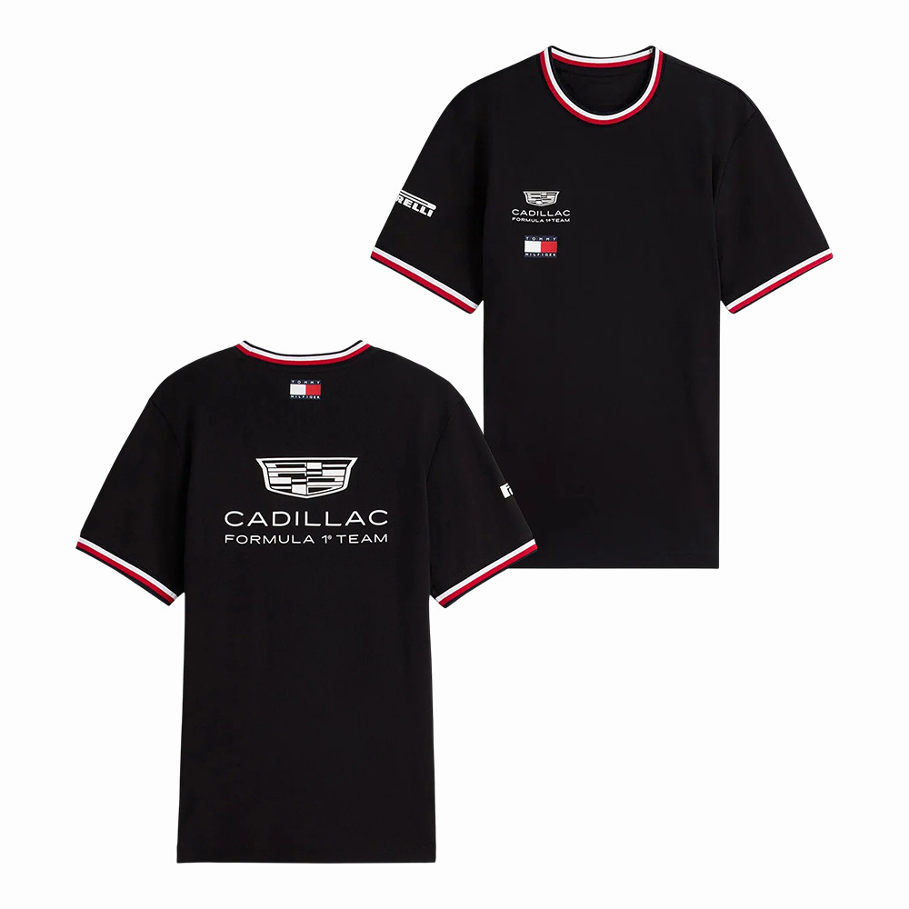 Cadillac F1 Team Tommy Hilfiger Team T-Shirt Miami Grand Prix 2026 Clothes Present For Huge Fans