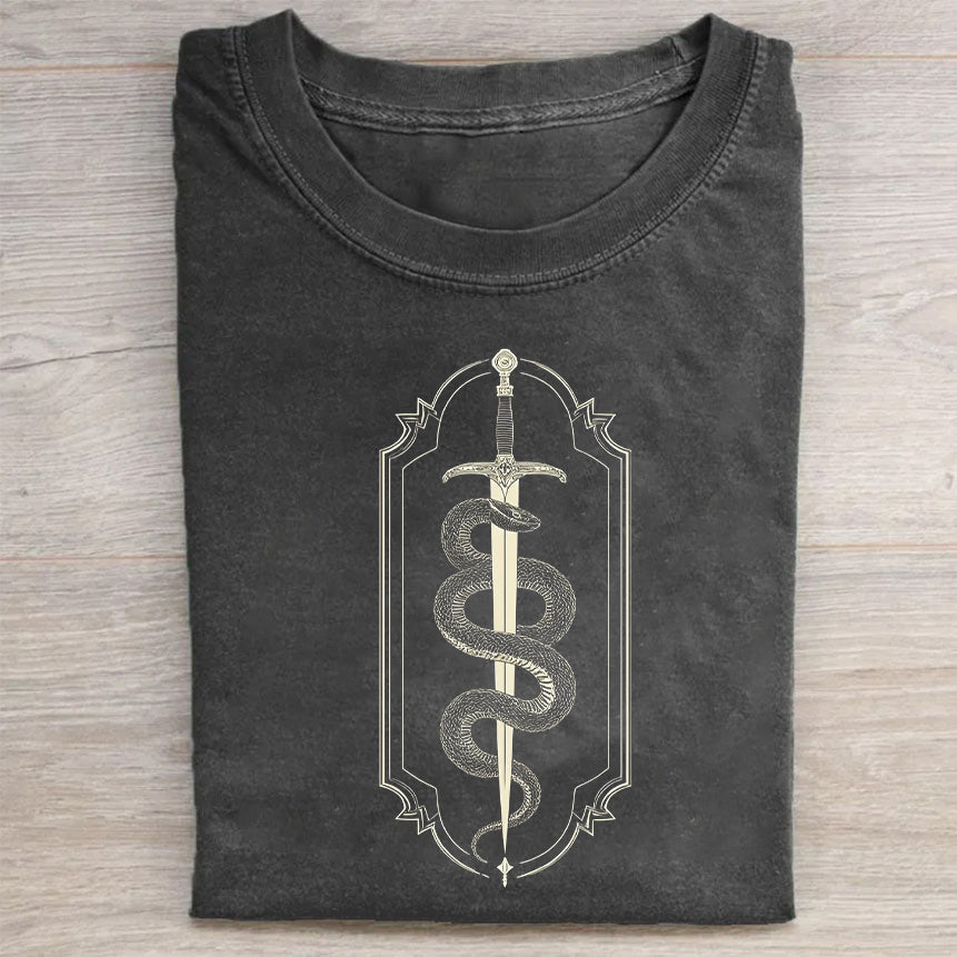 Caduceus Medical Symbol T-Shirt Healthcare Merch Best Gift For Medical Workers