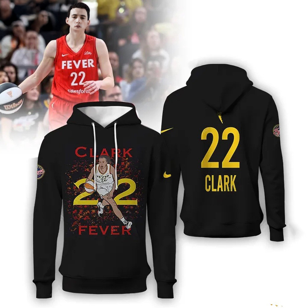 Caitlin Clark 22 Indiana Fever All Star Player Basketball Hoodie Gifts For Fans