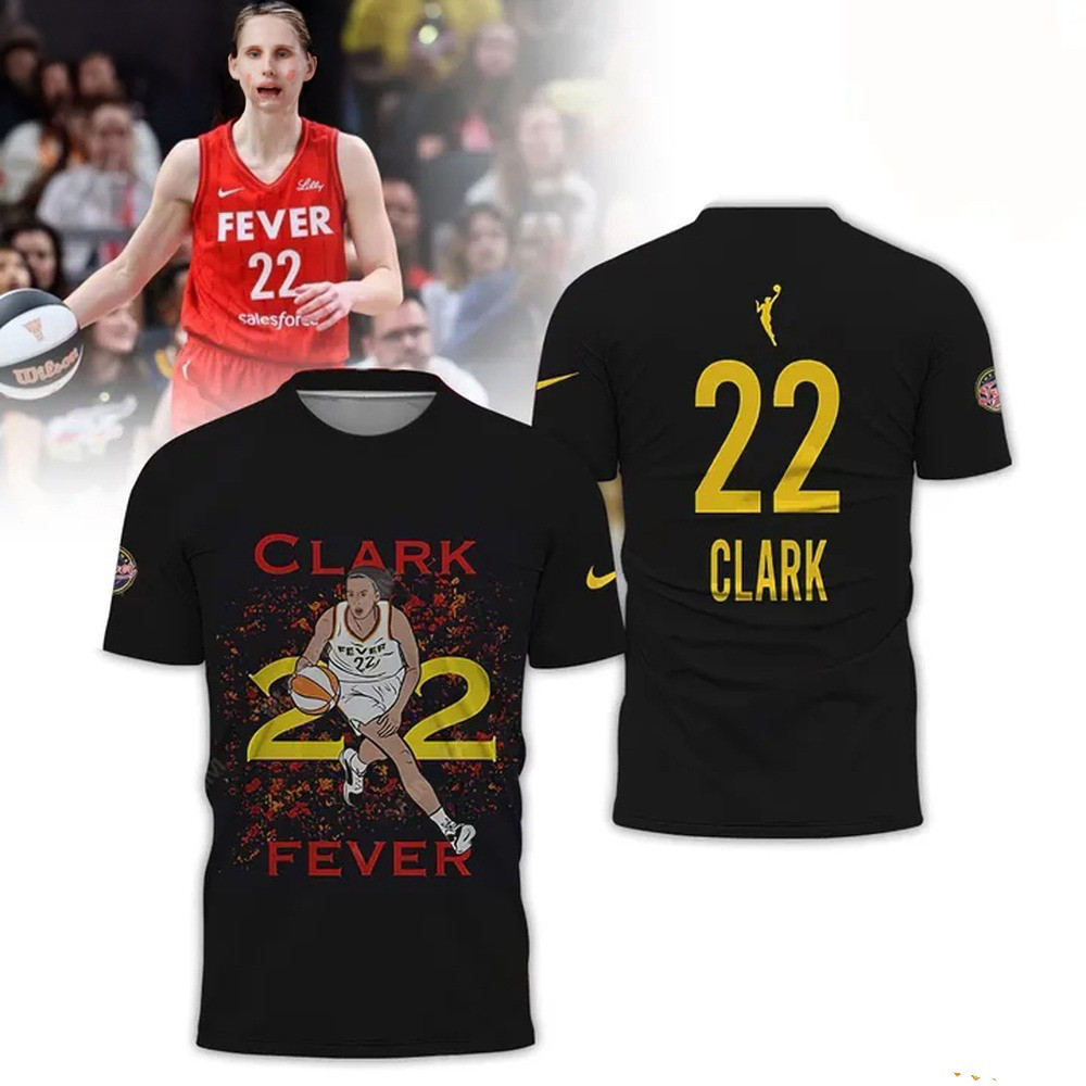 Caitlin Clark 22 Indiana Fever All Star Player Basketball Shirt Gifts For Fans