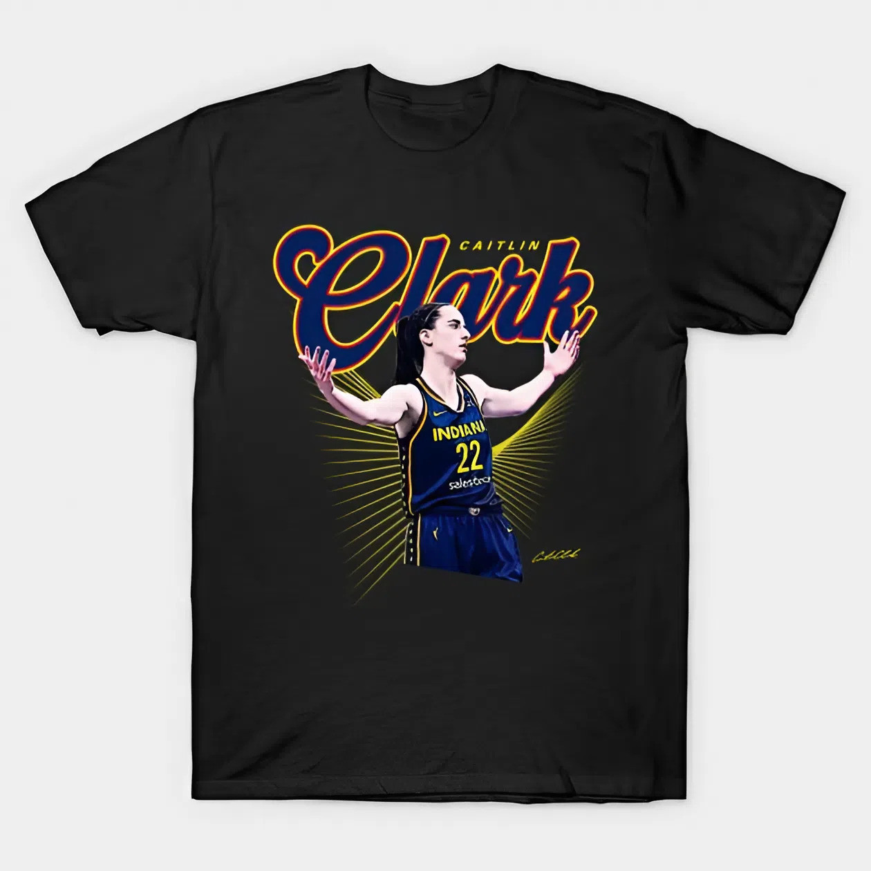 Caitlin Clark Fearless Focused Fierce T-Shirt 22 Women's Basketball Gift