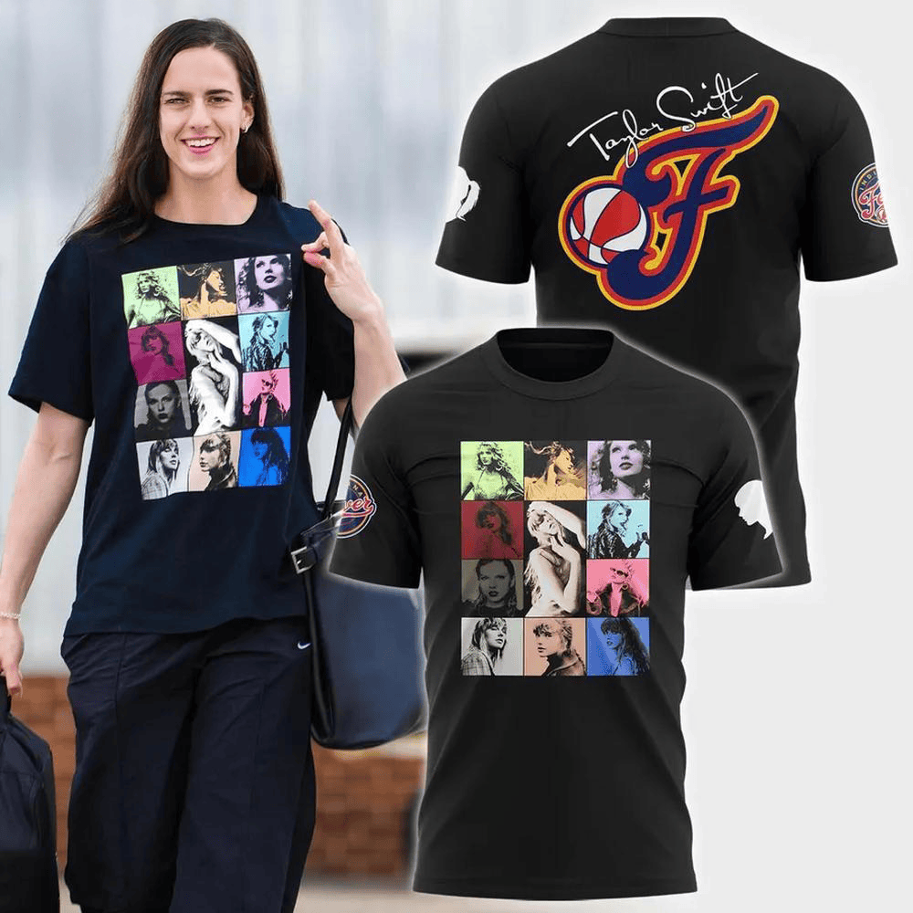 Caitlin Clark x Taylor Swift Limited Edition T-Shirt Gift Ideas For Fans