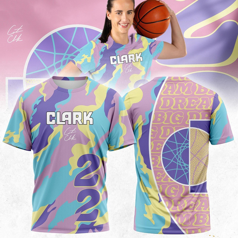 Caitlin Clark's Dream Big Shirt Good Gifts For Basketball Fans