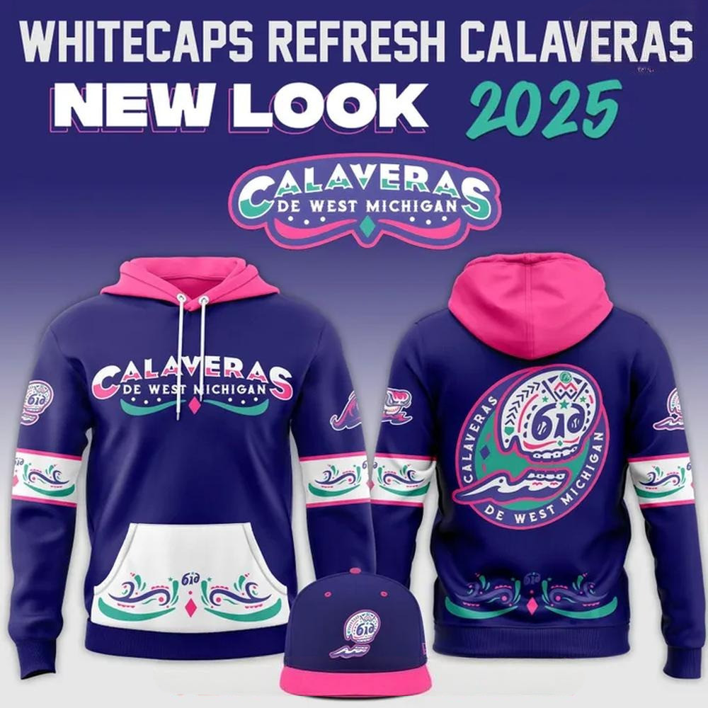 Calaveras De West Michigan 2025 Special Hoodie Gifts For Boyfriend