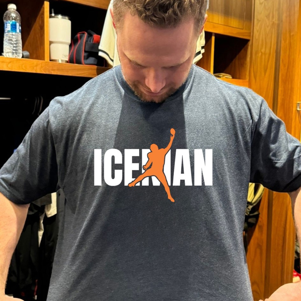 Caleb Williams Chicago Football Iceman Logo shirt Caleb Williams Merch Gifts For Fans