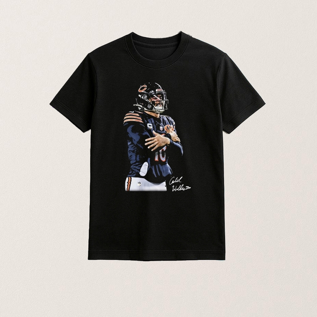 Caleb Williams Cold Chicago Football Shirt Caleb Williams Merch Gift For Football Lovers Caleb Williams Cold Chicago Football Shirt Caleb Williams Merch Gift For Football Lovers