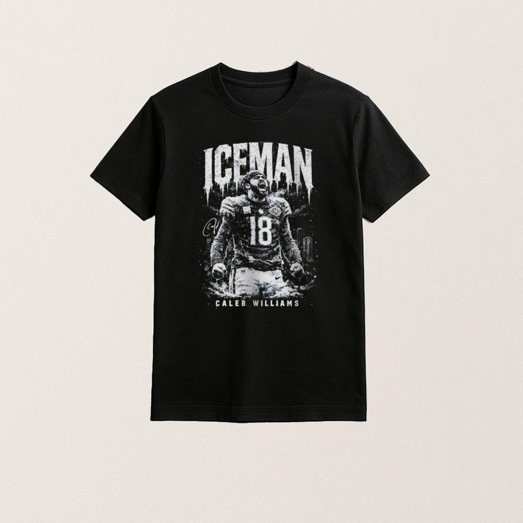 Caleb Williams Iceman Shirt Caleb Williams Merch Best Gift For Football Lovers