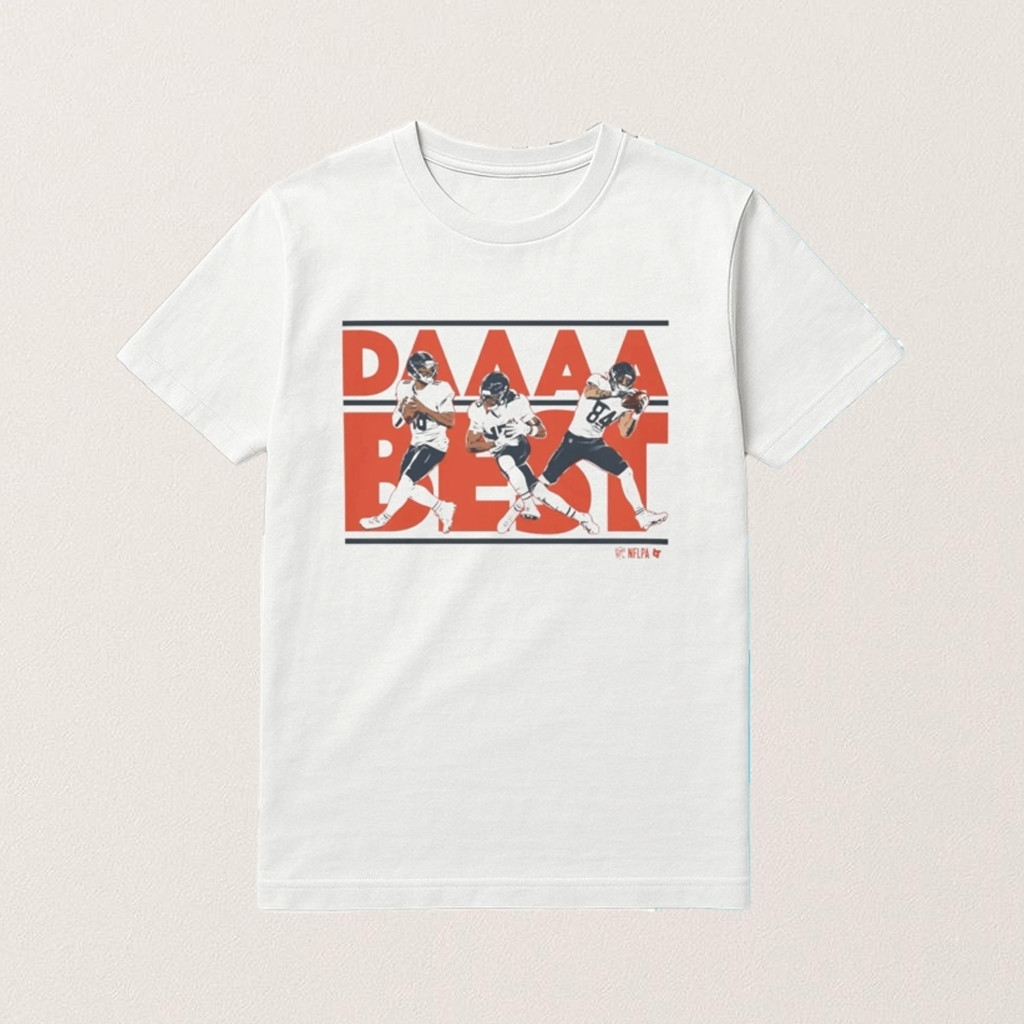 Caleb Williams Rome Odunze Colston Loveland Daaaa Best T-Shirt Chicago Football Merch Fan Gifts Caleb Williams Rome Odunze Colston Loveland Daaaa Best T-Shirt Chicago Football Merch Fan Gifts