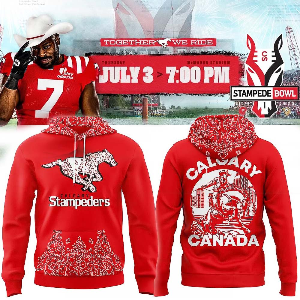Calgary Stampeders Happy Canada Day Special Hoodie Presents For Boyfriend