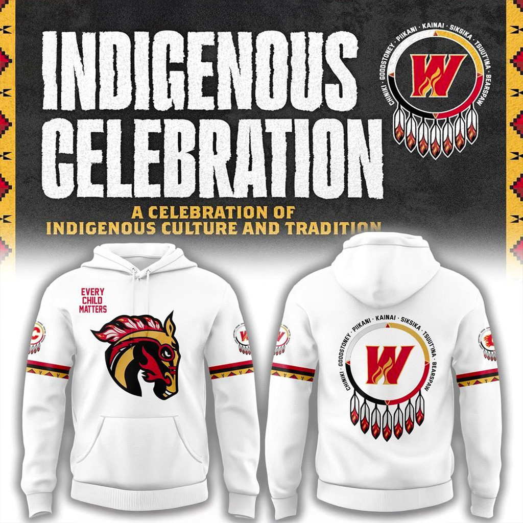 Calgary Wranglers Indigenous Heritage Hoodie Calgary Wranglers Merch Gift Ideas For Fans