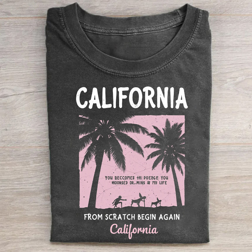 California Vintage Graphic T-Shirt Retro Merch Best Gift For California Lovers