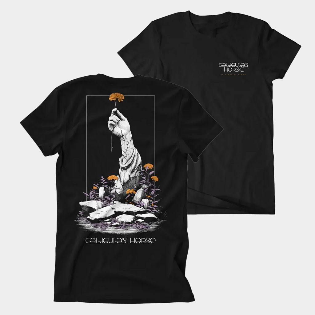 Caligula's Horse Merch Bloom 10th Anniversary Splatter LP T-Shirt Gifts For Band Fans