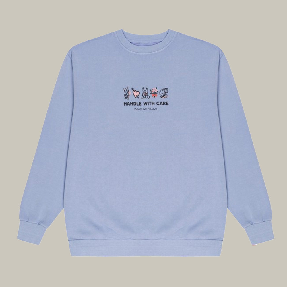 Call Her Daddy Merch Store Handle With Care Sweatshirt Alex Cooper Apparel Present For Mom