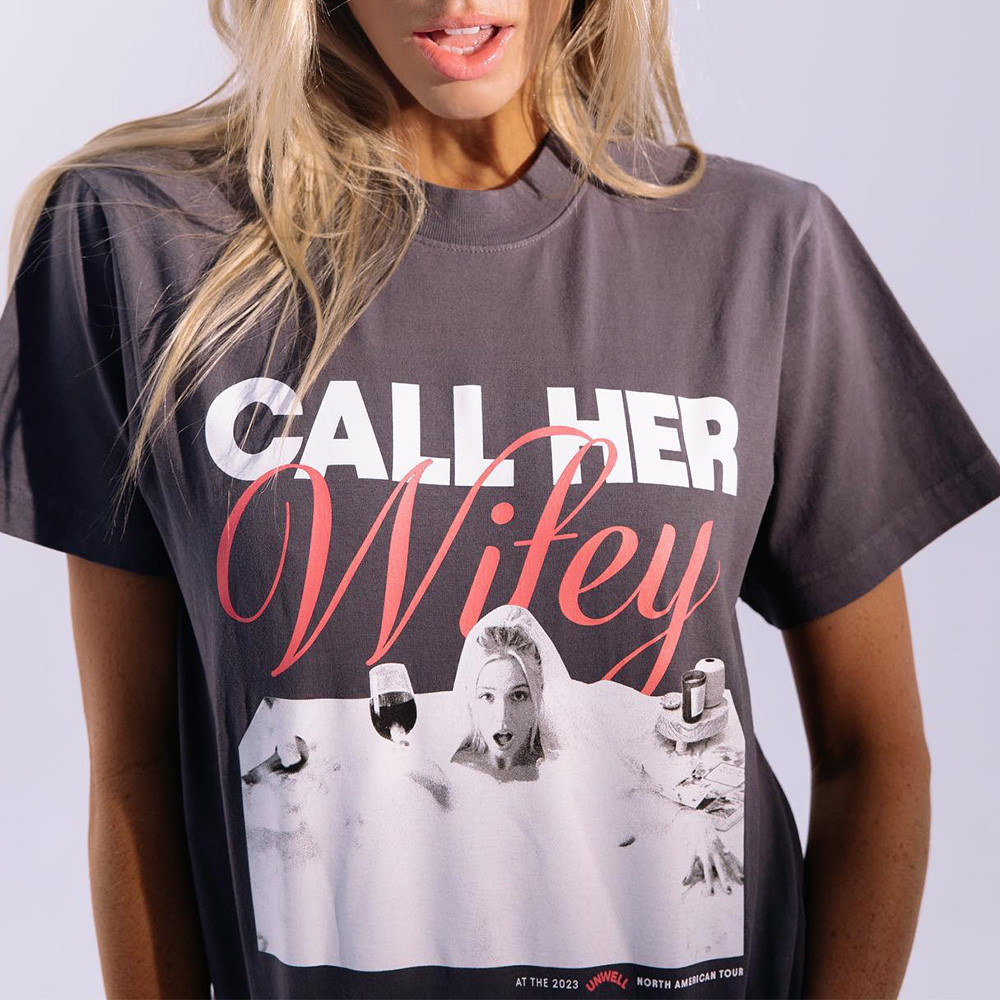 Call Her Wifey Alex Cooper T-Shirt Alex Cooper Fan Merch Present Idea For Mother's Day