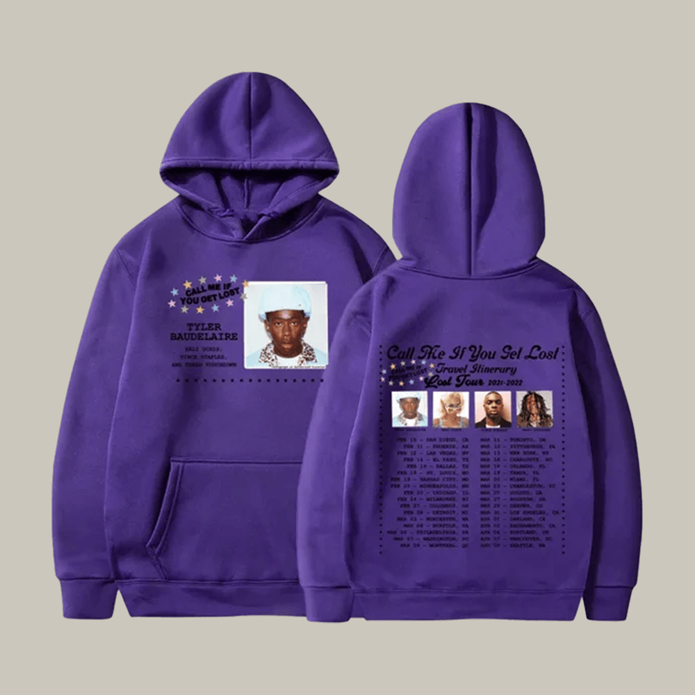 Call Me If You Get Lost Hoodie Tyler The Creator Fan Merch Cool Music Lover Gift