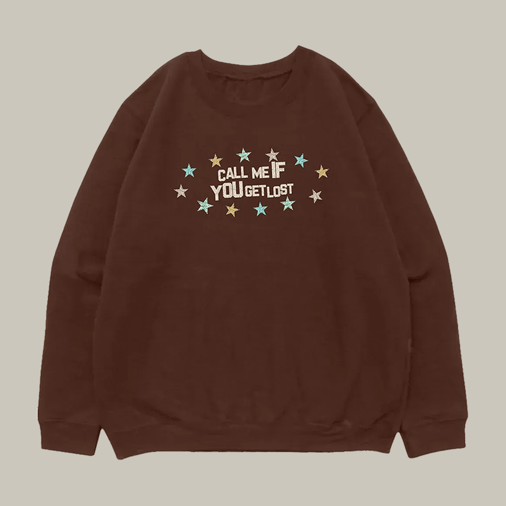 Call Me If You Get Lost Sweatshirt Tyler The Creator Apparel Music Fan Gift For Wife