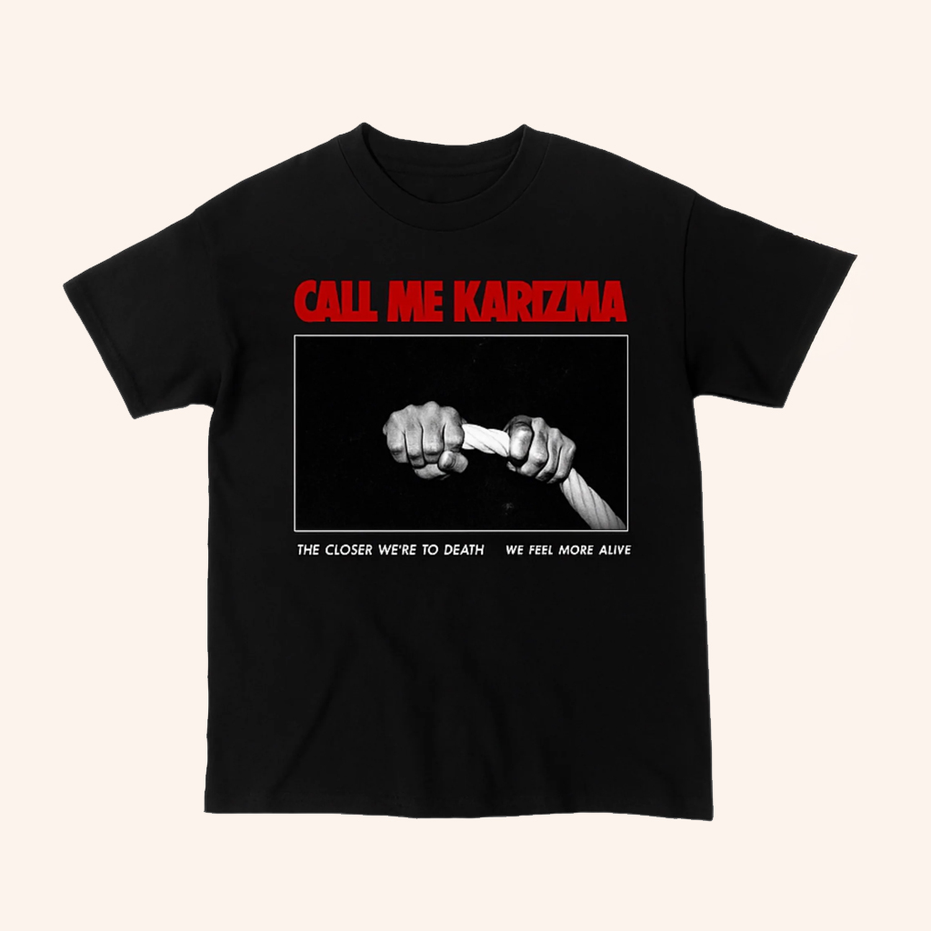 Call Me Karizma Merch American Fist T-Shirt Husband Christmas Gift Ideas