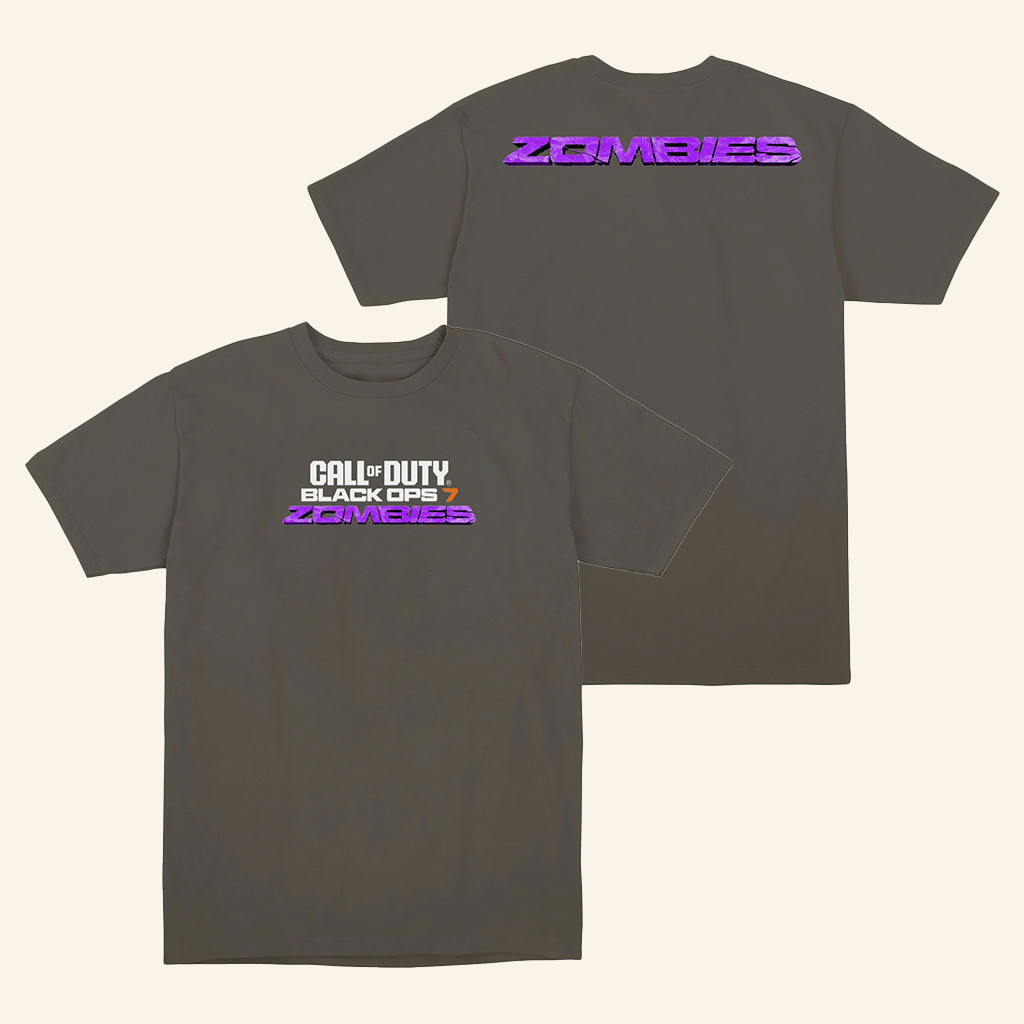 Call Of Duty Merch Call Of Duty Black Ops 7 Zombies T-Shirt Best Gift For Game Lovers