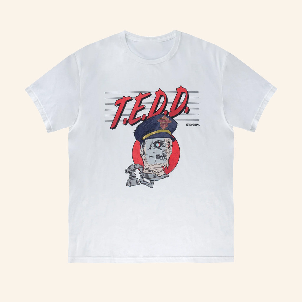 Call Of Duty Merch Call Of Duty White T-Shirt Best Gifts For Dad Call Of Duty Merch Call Of Duty White T-Shirt Best Gifts For Dad