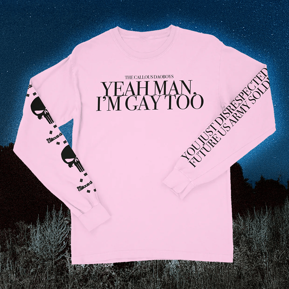 Callous Daoboys Merch Punisher Long Sleeve Shirt Gifts For Girlfriend