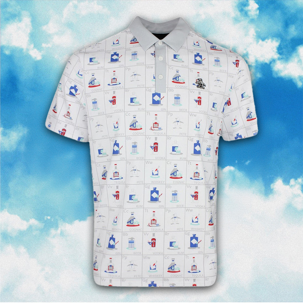 Cam Smith Polo Shirt Periodic Table Of Booze Golf Shirt Cam Smith Penguin Alcohol Shirt Men Cam Smith Polo Shirt Periodic Table Of Booze Golf Shirt Cam Smith Penguin Alcohol Shirt Men