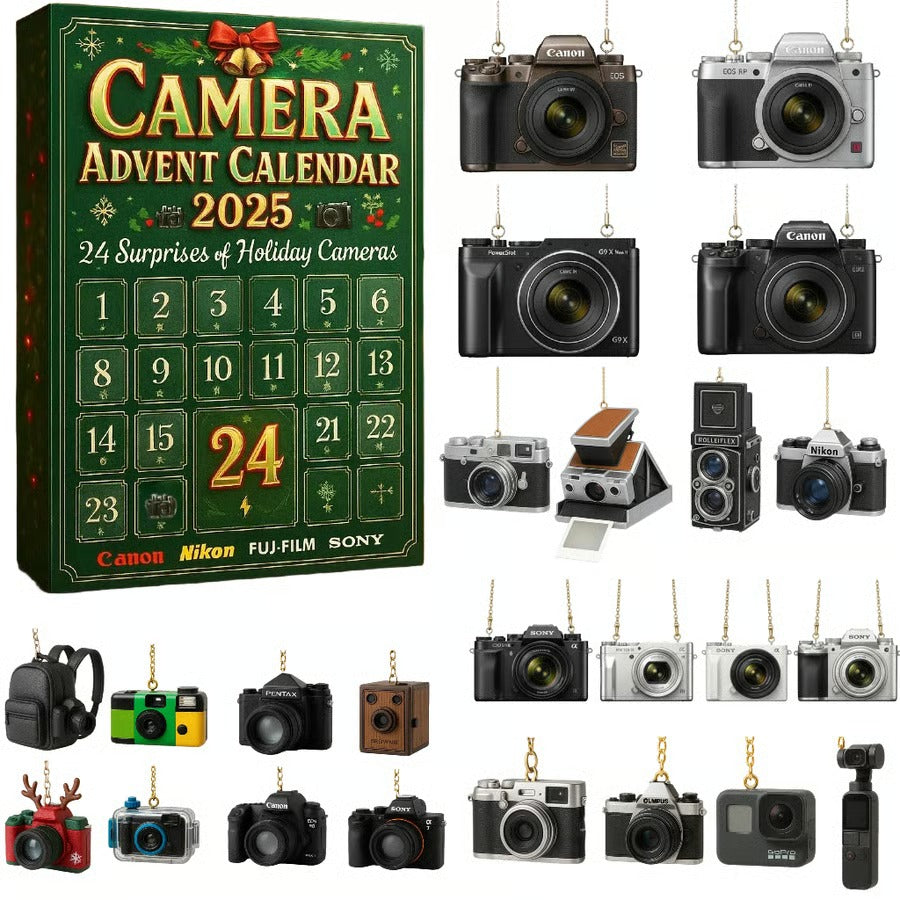 Camera Advent Calendar 2025 Christmas Eve Countdown Xmas Advent Calendar Best Gifts For Xmas