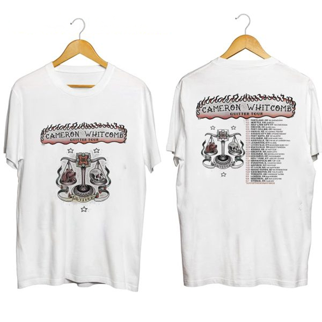Cameron Whitcomb Quitter Tour Shirt Cameron Whitcomb Merch Music Lover Gifts Cameron Whitcomb Quitter Tour Shirt Cameron Whitcomb Merch Music Lover Gifts