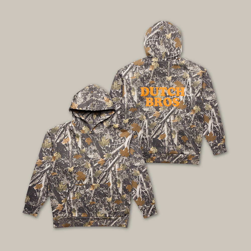 Camp Dutch Bros Hoodie American Coffee Chain Dutch Bros Apparel Good Gift For Dad