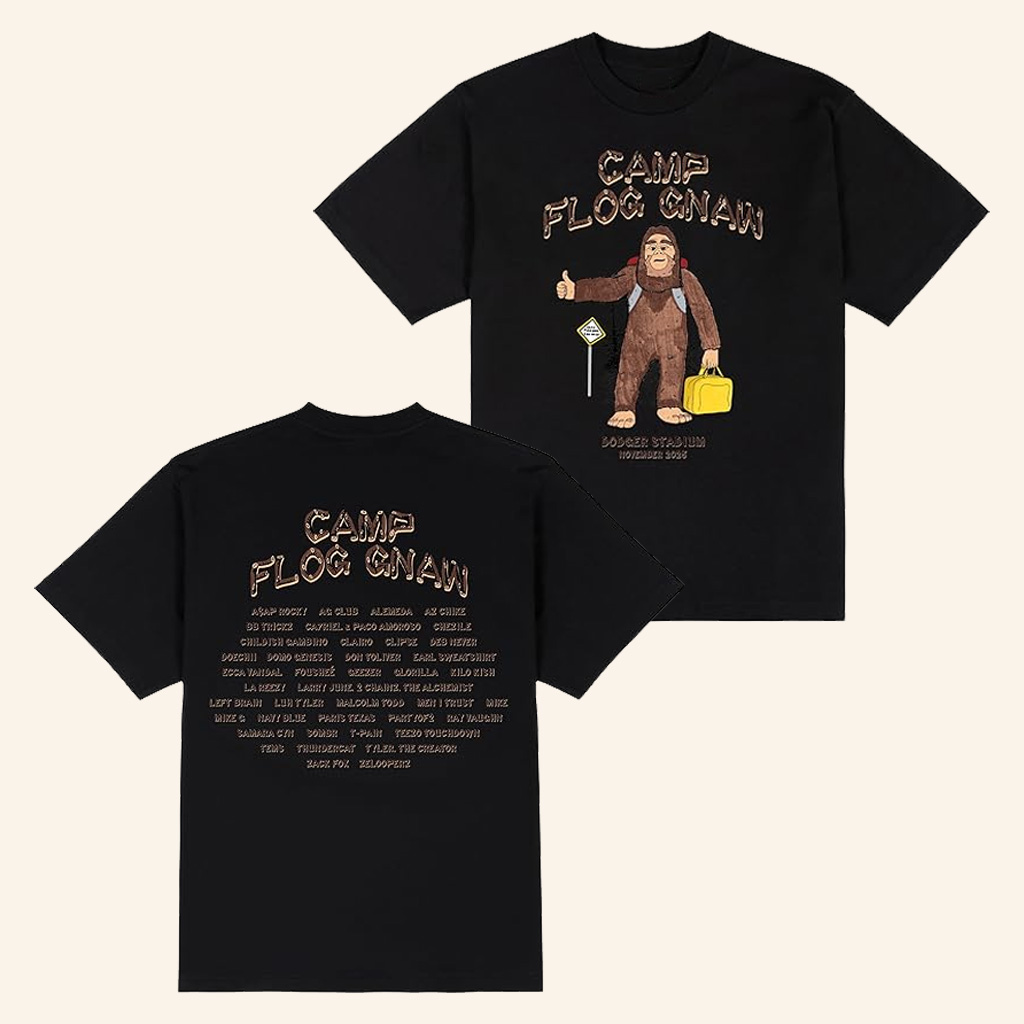 Camp Flog Gnaw Merch Camp Flog Gnaw Sasquatch Shirt Christmas Gifts For Guys