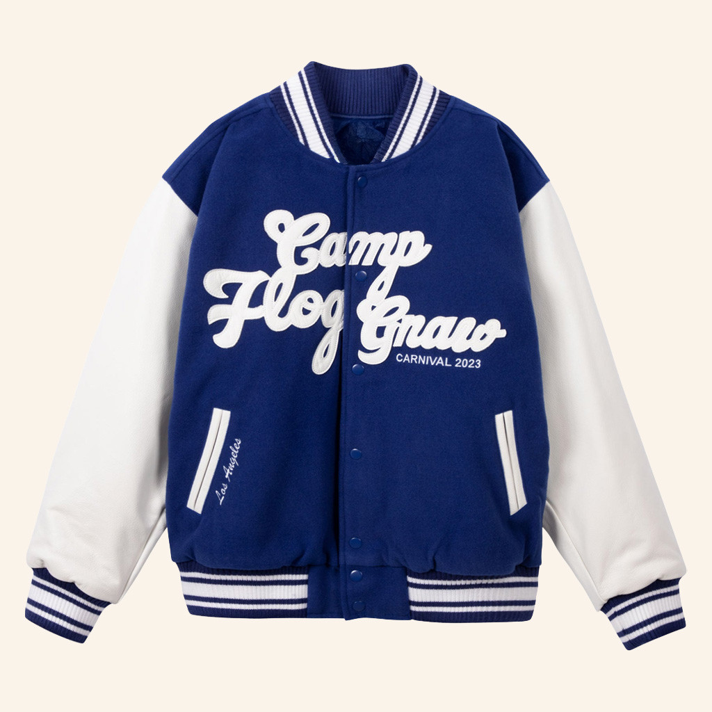Camp Flog Gnaw Merch CFG Varsity Jacket Christmas Gift Ideas For Him