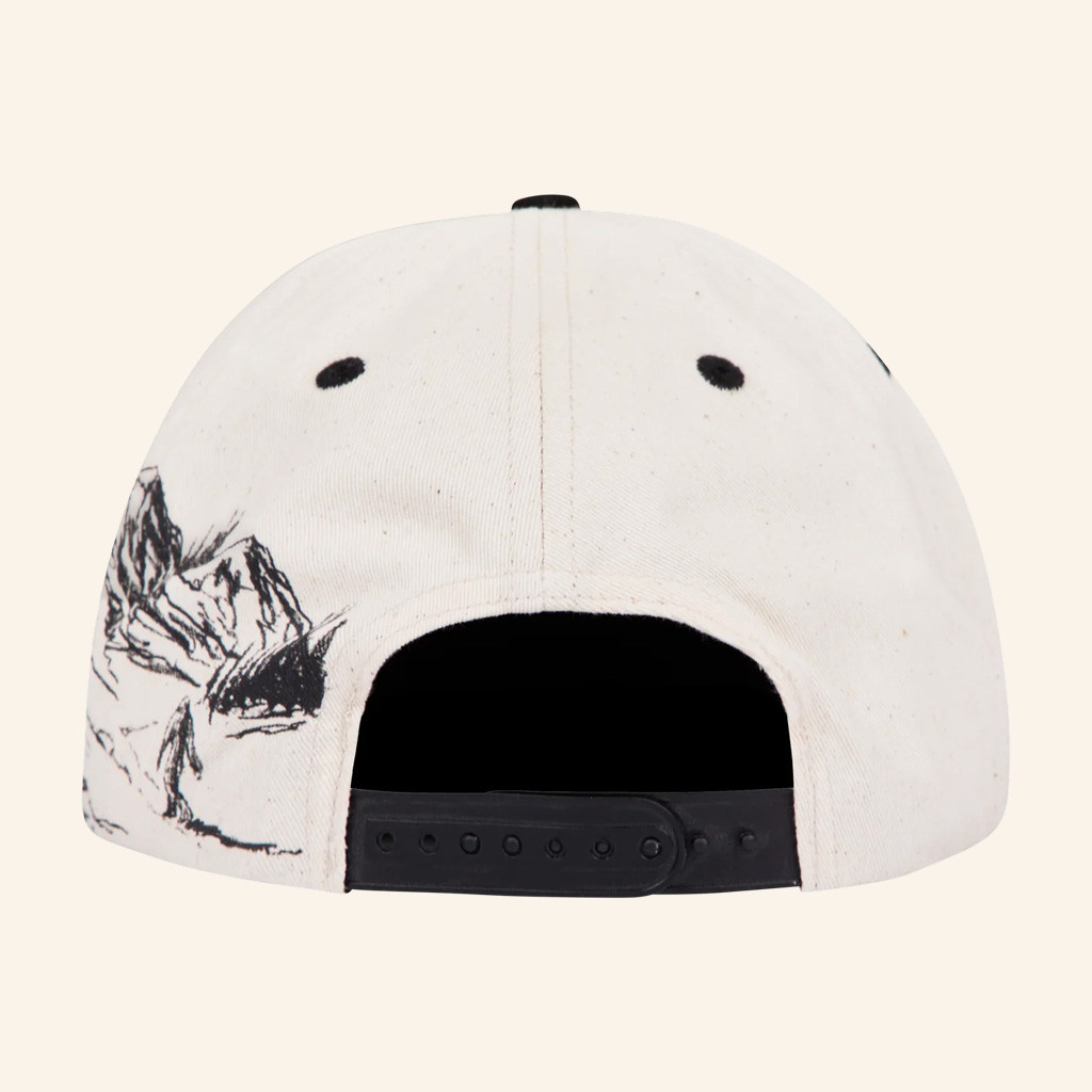 Camp Flog Gnaw Merch Mountain Snapback Hat Embroidered Matt McCormick Hat Gifts For Dad