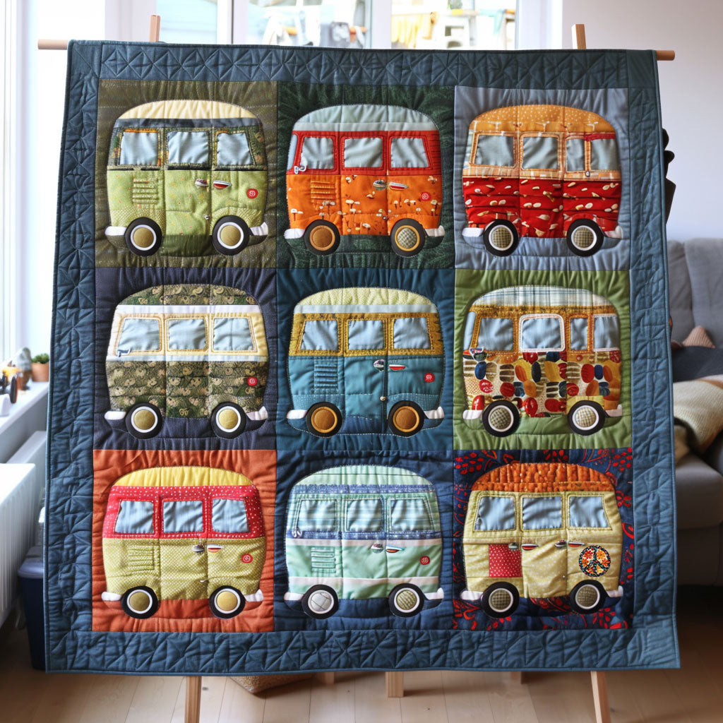 Camper Van Holiday Christmas Quilt Blanket Gift Ideas For Older Brother