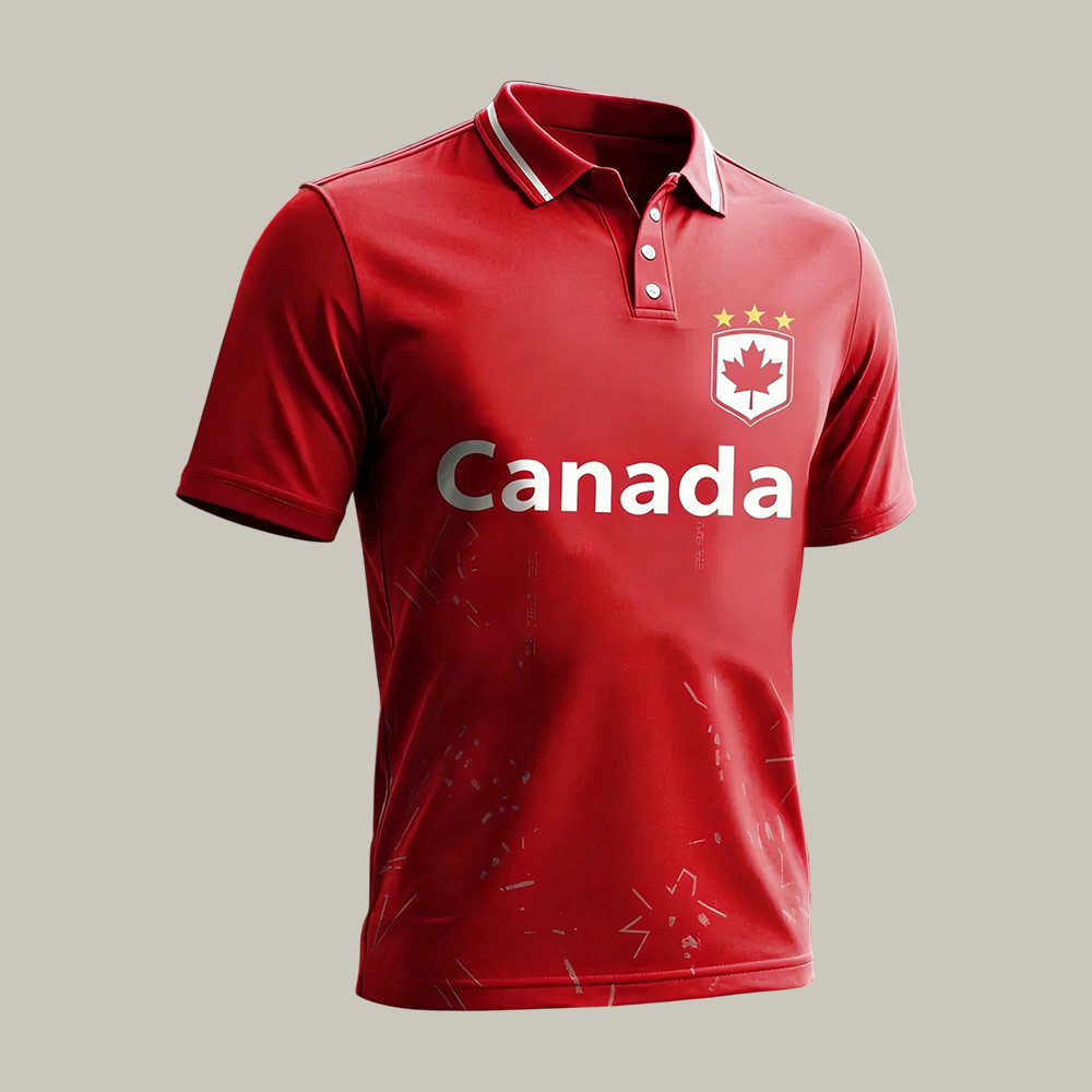 Canada 2026 Fifa World Cup Polo Shirt Canada National Team Shirt Gift For Fans